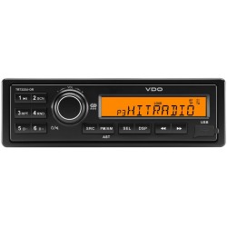 Continental 24V Radio RDS USB MP3 WMA Amber Backlight