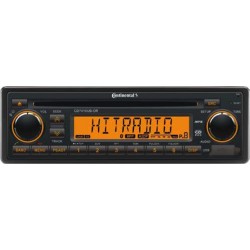 Continental 12V DAB+ Radio-CD RDS USB MP3 WMA Bluetooth Amber Backlight