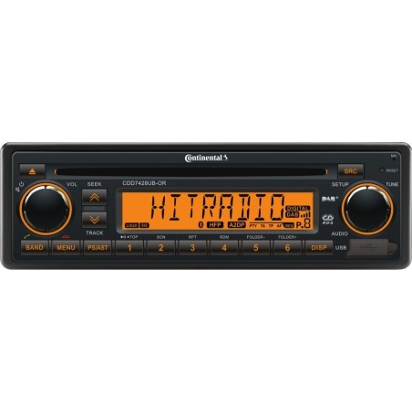 DAB-Radio CD-Player: CDD7428UB-ODER VDO