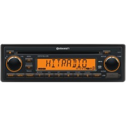 Continental 12V Radio-CD RDS USB MP3 WMA Orange Backlight
