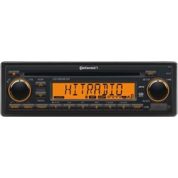Continental 24V Radio-CD RDS USB MP3 WMA Bluetooth Amber Backlight Continental 24V Radio-CD RDS USB MP3 WMA Bluetooth Amber Backlight