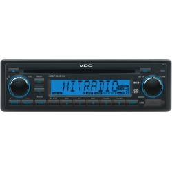 VDO 12V DAB+ Radio-CD RDS USB CD-MP3 WMA Bluetooth Beleuchtung Blau