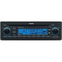 CDD728UB-BU VDO 24V DAB+ Radio-CD RDS USB MP3 WMA Bluetooth Blue Backlight