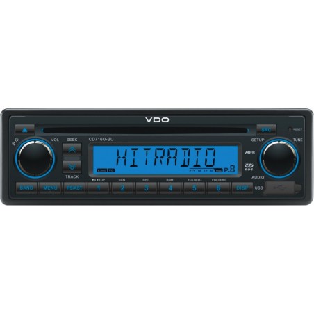 Radio CD Spieler: CD716U-BU VDO
