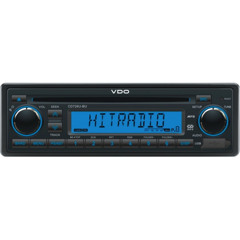 Radio-CD-Spieler: CD726U-BU VDO