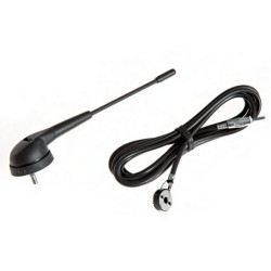 10-124 VDO Rubber Passive AM-FM Roof Antenna Length 19 cm