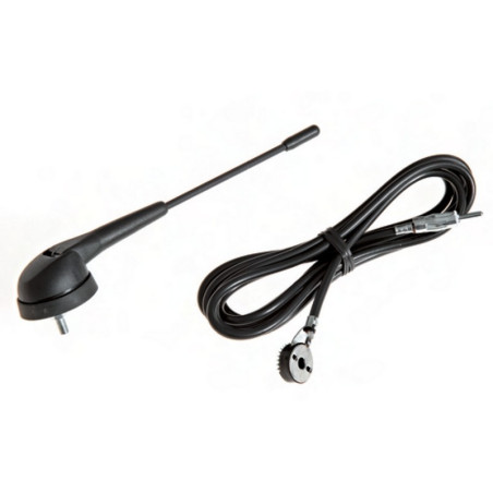 10-124 VDO Rubber Passive AM-FM Roof Antenna Length 19 cm