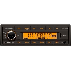 Continental 12V DAB+ Radio RDS USB MP3 WMA Bluetooth Amber Backlight Continental 12V DAB+ Radio RDS USB MP3 WMA Bluetooth Amber Backlight