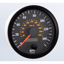 437-015-017C VDO Cockpit Vision Speedometer 140 Mph 100mm 12-24V