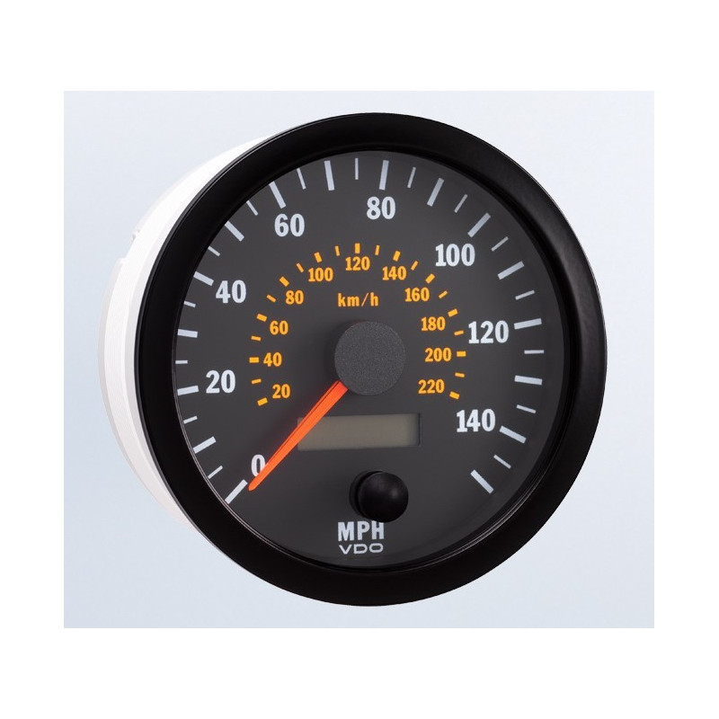 437-015-017C VDO Cockpit Vision Speedometer 140 Mph 100mm 12-24V