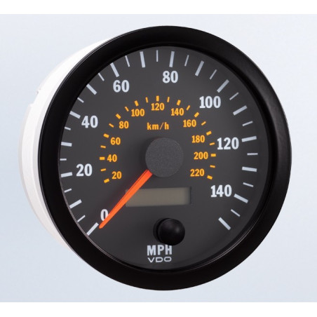 437-015-017C VDO Cockpit Vision Speedometer 140 Mph 100mm 12-24V