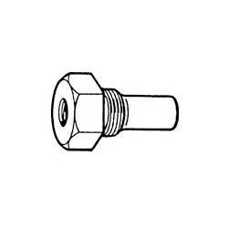 800-005-034G Mechanical Temperature Gauge Sensor Adapter M10 x 1 to 5/8" - 18NF-3