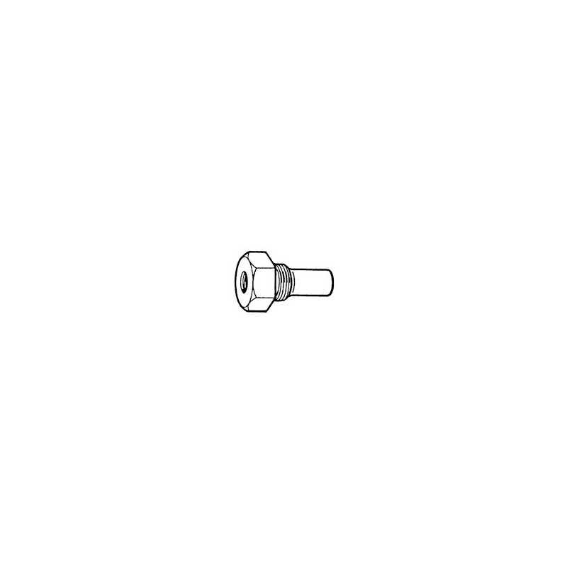 800-005-034G Mechanical Temperature Gauge Sensor Adapter M10 x 1 to 5/8" - 18NF-3