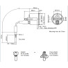 180-035-002G VDO Cockpit International Mechanical Coolant Temperature 120°C 52mm