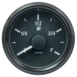 VDO SingleViu 0245 Kraftstoffvorrat 3-90 Ohm Schwarz 52mm VDO SingleViu 0245 Kraftstoffvorrat 3-90 Ohm Schwarz 52mm