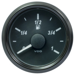 A2C3833110025 25 Pieces VDO SingleViu 0245 Fuel Level 90-0.5 Ohm* Black 52mm