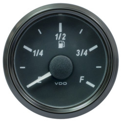 A2C3833150025 25 Pieces VDO SingleViu 0245 Fuel Level 90-0.5 Ohm* Black 52mm
