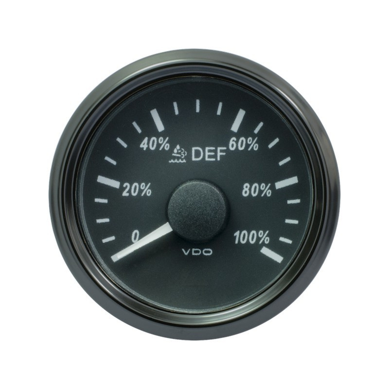 A2C3832760002 VDO SingleViu 2946 Adblue Percentage 0-100% Black 52mm