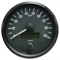 10 Pieces VDO SingleViu Speedometer 90 Mph Black 100mm