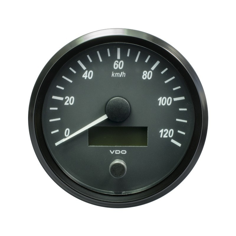 A2C3832860010 10 Pieces VDO SingleViu Speedometer 120 Km/h Black 100mm