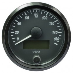 10 Pieces VDO SingleViu Speedometer 160 Mph Black 80mm