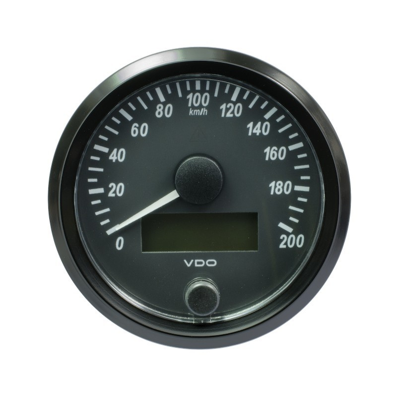 A2C3832940010 10 Pieces VDO SingleViu Speedometer 200 Km/h Black 80mm