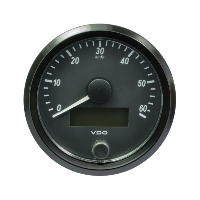 A2C3832890010 10 Pieces VDO SingleViu Speedometer 60 Km/h Black 80mm