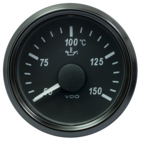 A2C3833380001 VDO SingleViu 2426 Engine Oil Temperature 150°C Black 52mm