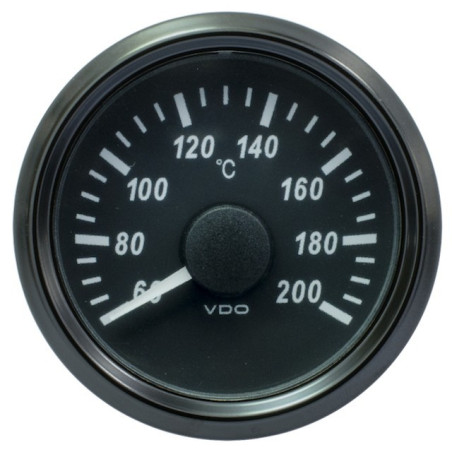 A2C3833520001 VDO SingleViu Cylinder temperature 200°C Black 52mm