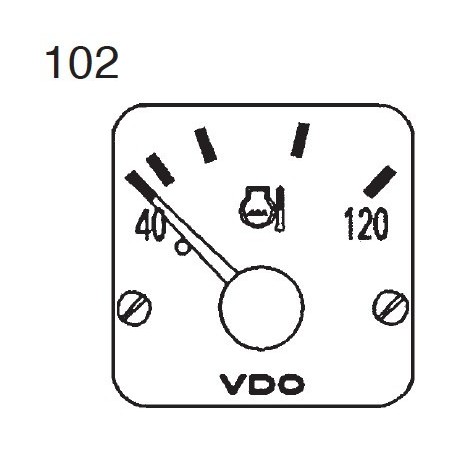 Temperature gauges: 310-284-980-011C VDO