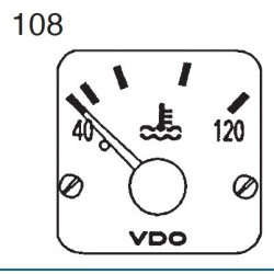 Medidores de temperatura: 310-284-980-017C VDO