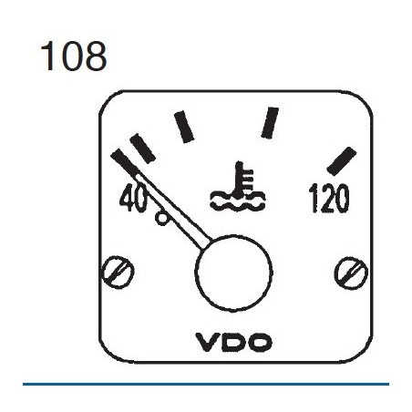 Temperature gauges: 310-284-980-017C VDO