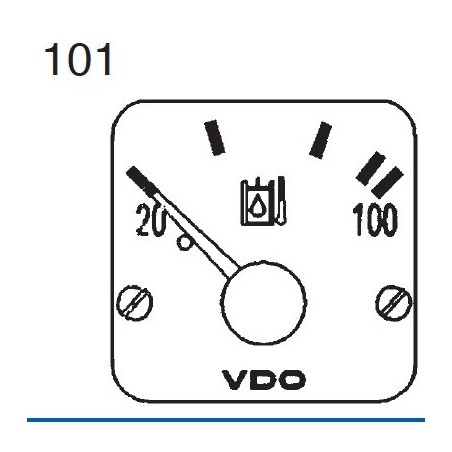 Temperature gauges: 310-284-980-010 VDO