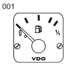 Indicadores de combustible: 301-292-980-004C VDO