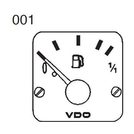 Brandstof meters: 301-292-980-004C VDO