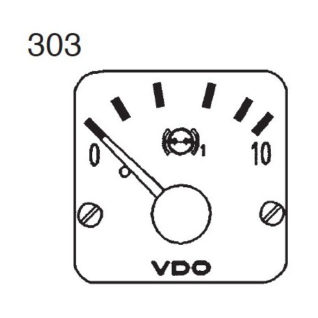 Manometer: 350-272-980-012C VDO