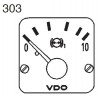 Manometer: 350-272-980-012C VDO