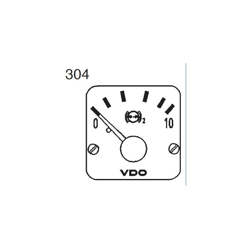 Manometer: 350-272-980-013C VDO