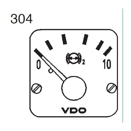 Pressure gauges: 350-272-980-013C VDO