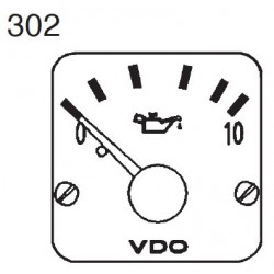 VDO Modulcockpit II - 1 Unit Module - Motoröl 10 Bar - 12-24V