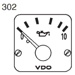 350-272-980-011C VDO Modulcockpit II - Instrument Module - Engine Oil Pressure 10 Bar - 12-24V