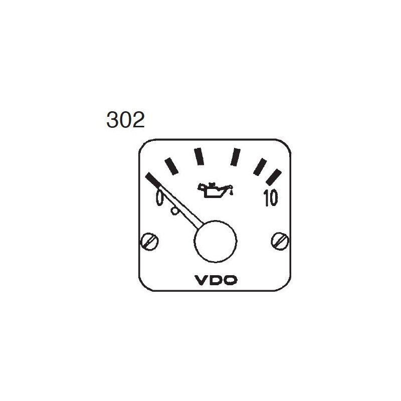Pressure gauges: 350-272-980-011C VDO