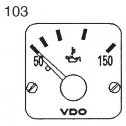 Medidores de temperatura: 310-284-980-012C VDO