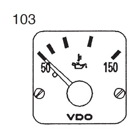 Temperature gauges: 310-284-980-012C VDO