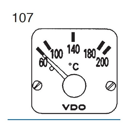 Temperatuurmeters: 310-284-980-016C VDO