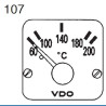 310-284-980-016C VDO Modulcockpit II - Instrument Module - Temperature 200°C - 12-24V