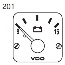 Voltmètres : 332-305-980-001C VDO