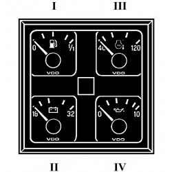 Tankanzeige: 110-008-980-013C VDO