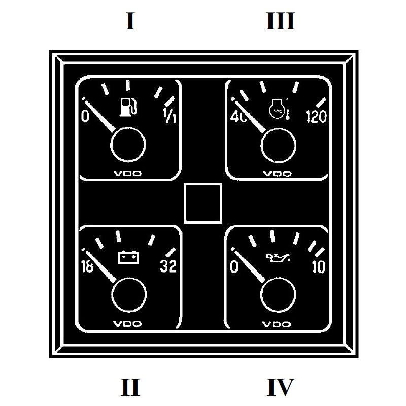 Tankanzeige: 110-008-980-013C VDO