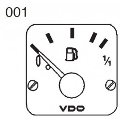 VDO Modulcockpit II - 1 Unit Module - Kraftsoff Hebelgeber - 12-24V